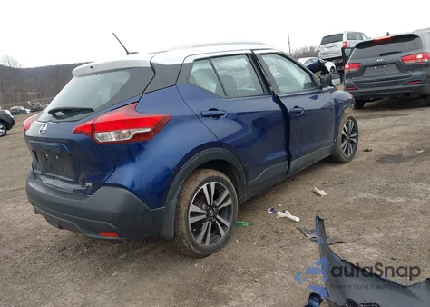 2019 Nissan Kicks Sv z USA, uszkodzony, nr VIN 3N1CP5CU0KL495765